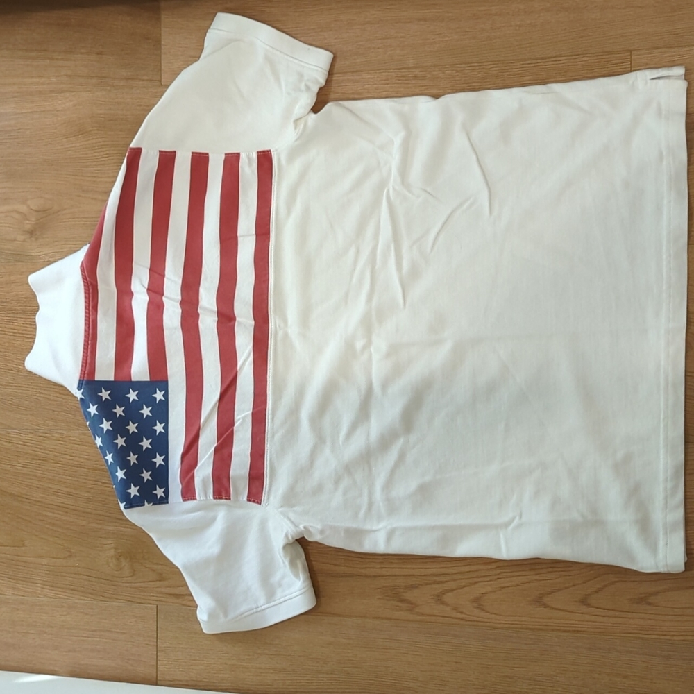 vineyard vines American Flag polo
